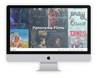 Website design for Panorama Films