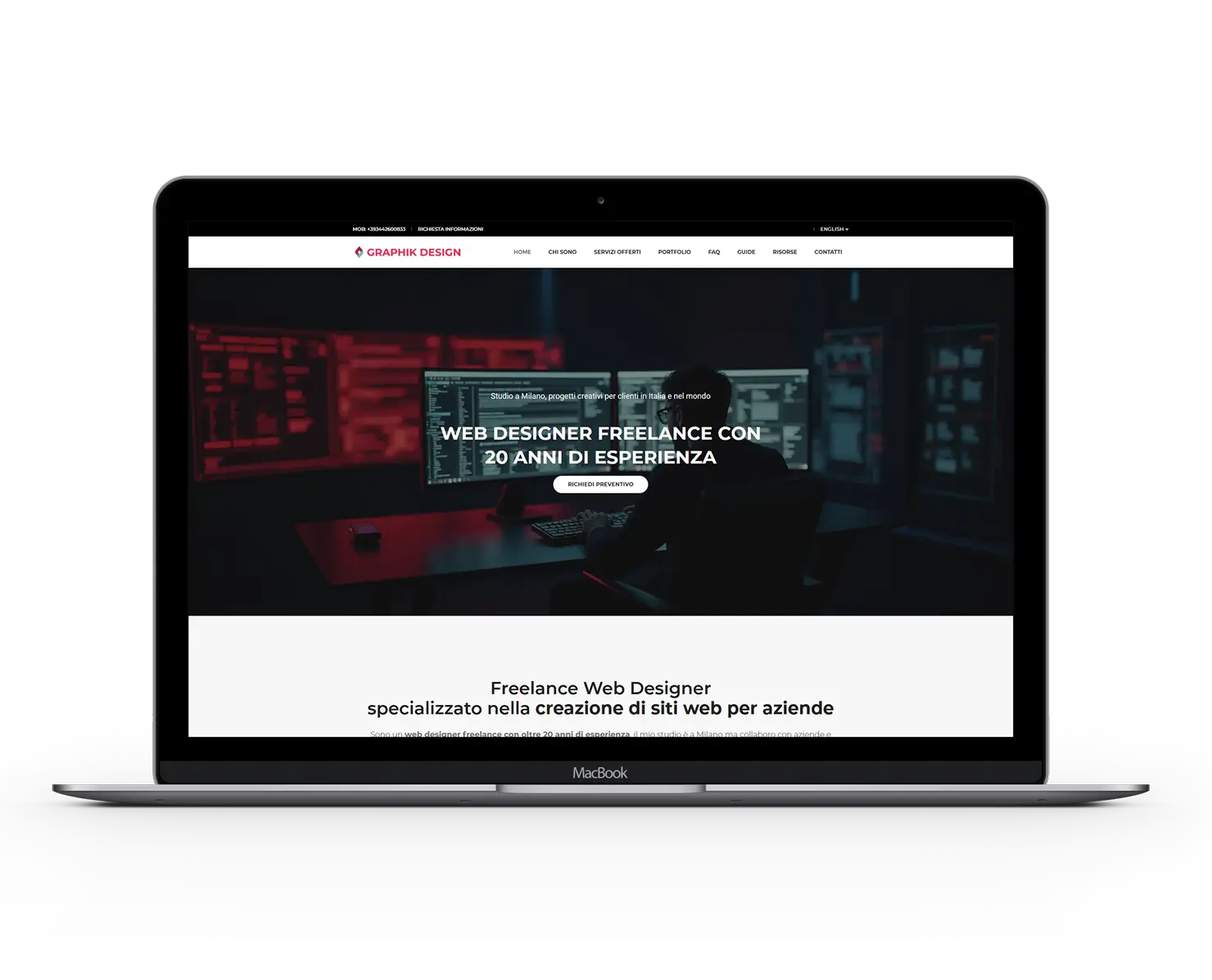 Realizzazione siti web aziendali a Roma Web Designer Freelance